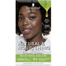 Schwarzkopf Natural Nourishing Black 590 Permanent Hair Colour
