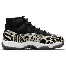 Nike Air Jordan 11 - Women Shoes Nike Air Jordan 11 Animal Instinct W - Black/Red/Sail/White