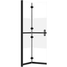 Bi-Fold/ Hinged Doors Shower Wall vidaXL Semi-Frosted (151188) 900x1900mm