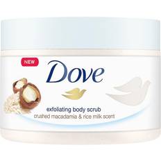 Dove Body Scrubs Dove Moderate Exfoliating Body Polish Crushed Macadamia & Rice Milk 225ml