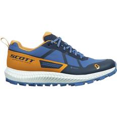 Orange - Unisex Hiking Shoes Scott Supertrac 3 GTX - Midnight Blue/Bright Orange