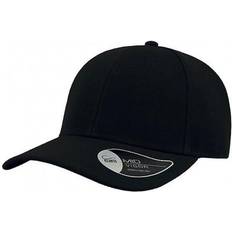 Atlantis Beat Structured 6 Panel Cap - Black