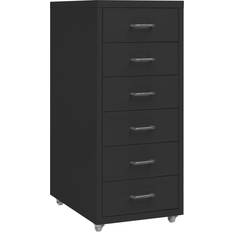 vidaXL Mobile File 6 Drawers Cabinet