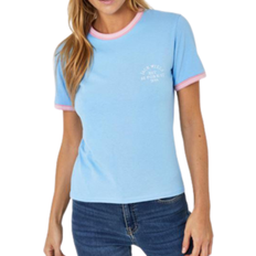 Jack Wills Trinkey Ringer T-shirt - Sky Blue