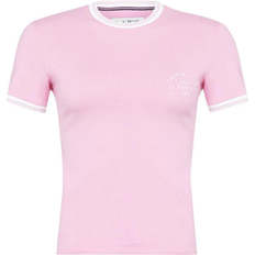 Jack Wills Trinkey Ringer T-shirt - Pink