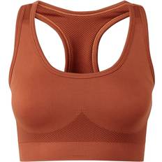 Tridri Seamless 3D Fit Multi Sport Sculpt Bra - Rust