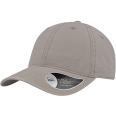 Atlantis Groovy Canvas 6 Panel Cap - Grey