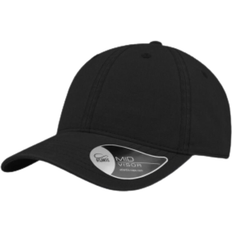 Atlantis Groovy Canvas 6 Panel Cap - Black