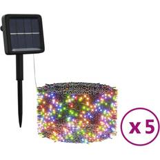 vidaXL Solar String Light 200 Lamps 5pcs