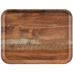 Cambro Madeira Laminate Canteen Serving Tray