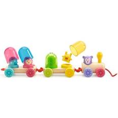 Djeco Rainbow Wooden Train