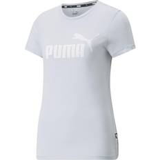 Puma Essentials Logo Women's Tee - Arctic Ice