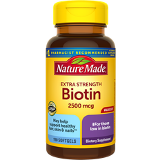 Nature Made Extra Strength Biotin 2500mcg 150 pcs