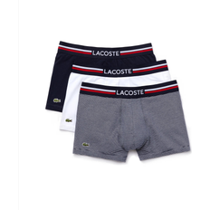 Lacoste Iconic Trunks 3-pack - Navy Blue/White