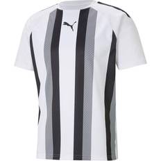 Puma TeamLIGA Striped Football Jersey Men - White/Black