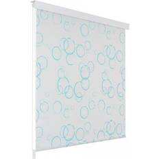 White Shower Curtains vidaXL Shower Roller Blind (142866)