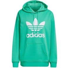 Adidas Women Originals Adicolor Trefoil Hoodie - Hi-Res Green