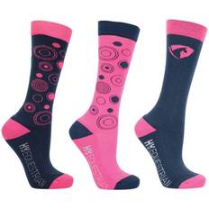 Spandex Socks Children's Clothing Hy Equestrian DynaMizs Ecliptic Riding Socks Junior