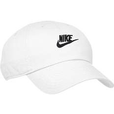 Nike Sportswear Heritage86 Futura Washed Cap - White/Black