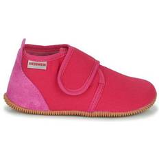 Pink Indoor Shoes Giesswein Kid's Strass Slim Fit - Raspberry