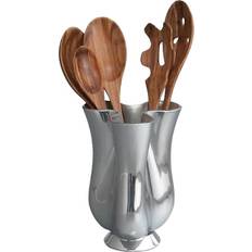 Nambe Tulip Utensil Holder 6pcs