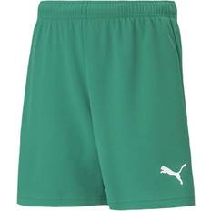 Puma teamRISE Football Shorts Kids - Pepper Green/Black