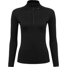 Dhb Sportswear Garment Clothing Dhb Merino Long-Sleeved Base Layer Women - Dark Grey