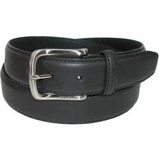 Tommy Hilfiger Frenzy Feathered Fashion Leather Belt - Black