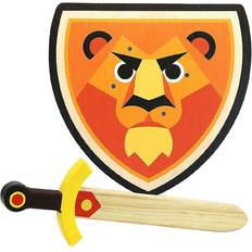 Vilac Toy Weapons Vilac Wooden Sword & Shield Lion