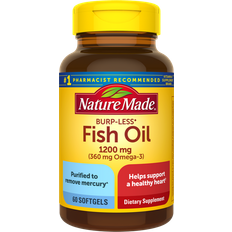 Nature Made Burp-Less Fish Oil 1200mg 60 pcs