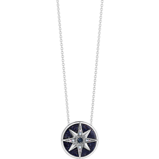 Thomas Sabo Royalty Star Necklace - Silver/Multicolour