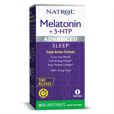 Natrol Melatonin + 5 HTP Advanced 60 pcs