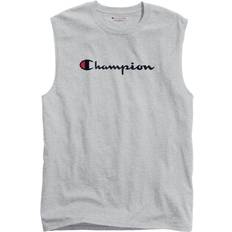 Champion Classic Graphic Muscle Script Logo T-shirt Unisex - Oxford Grey