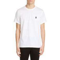 Burberry Men T-shirts Burberry Monogram Motif Cotton T-shirt - White