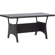 Steel Outdoor Dining Tables Garden & Outdoor Furniture vidaXL 316585