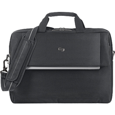 Solo Chrysler Briefcase - Black/Grey