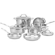 Cuisinart Chef's Classic Cookware Set with lid 11 Parts