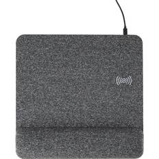 Qi Charging Mouse Pads Allsop PowerTrack Plush Wireless Charging Mousepad