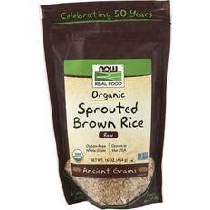 Sugar Free Rice & Grains Now Foods Organic Sprouted Brown Rice