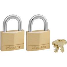 Master Lock 140T Solid Body Padlocks 2-pack