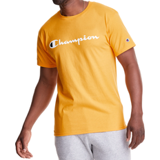 Champion Classic Script Logo T-shirt Men's - Team Gold