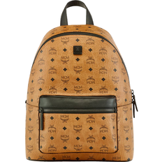 MCM Stark Backpack Medium - Cognac