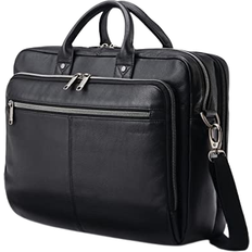 Shoulder Strap Briefcases Samsonite Classic Leather 15.6" - Black
