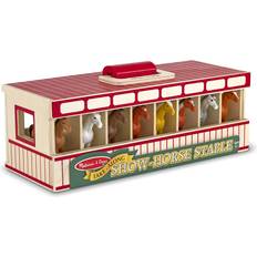 Melissa & Doug Take Along Show Horse Stable Toy