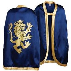 Liontouch Medieval Noble Knight Satin Toy Cape for Kids Blue