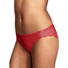 Maidenform Comfort Devotion Lace Back Tanga - Camera Red-Y