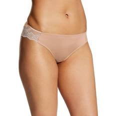 Maidenform Comfort Devotion Lace Back Tanga - Evening Blush W/Silver