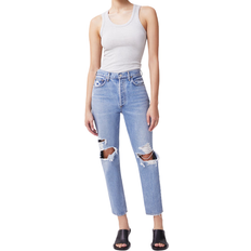 Agolde Fen High Rise Relaxed Tapered Jeans - Wander