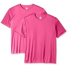 Hanes Sport Cool Dri Performance T-shirt 2-pack Men - Wow Pink