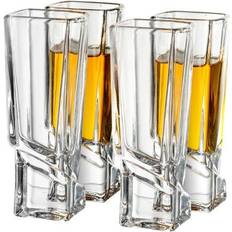 Joyjolt Carre Shot Glass 5.32cl 4pcs